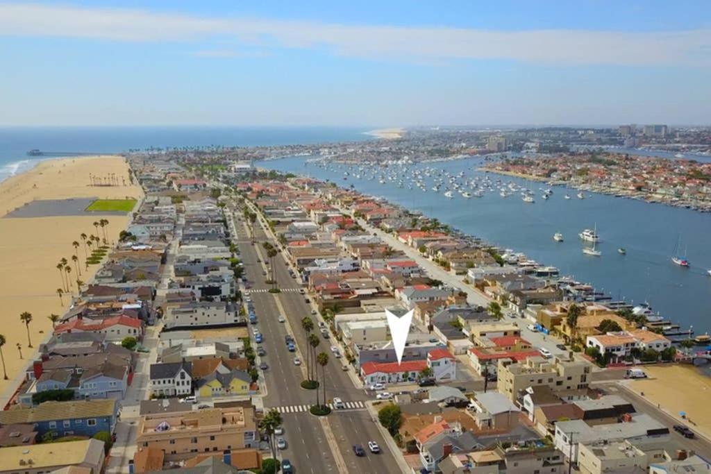 1000#1 Contemporary Home W/ Parking, Grill, & Ac! Newport Beach Exterior foto
